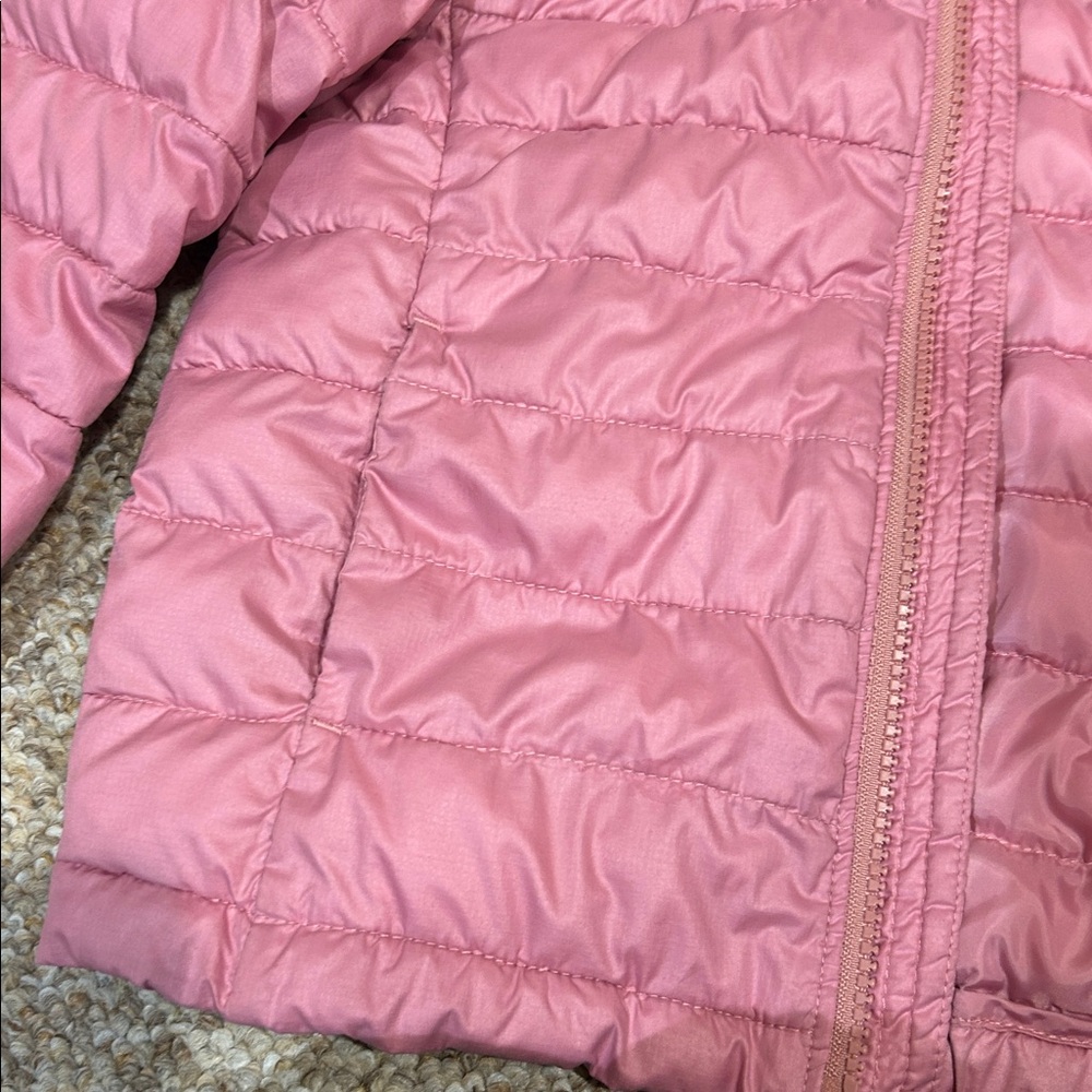 Primary Kids 4/5 lightweight Pink Puffer Jacket - Picture 6 of 11